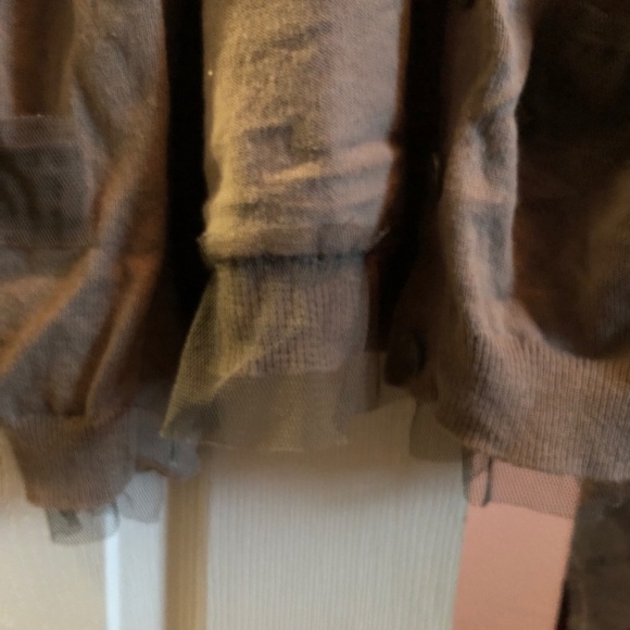 crewcuts rhinestone jeweled cardigan size 6/7 - Picture 3 of 4